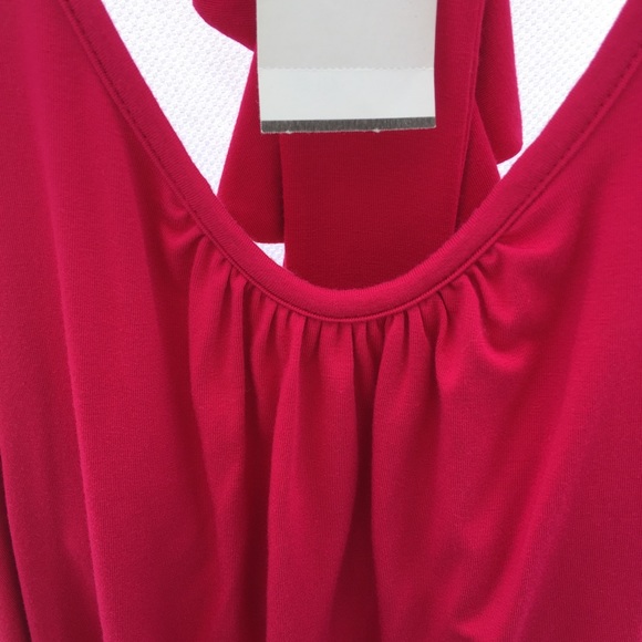 Ella Moss Ruffle Strap Racerback Top - Picture 4 of 7